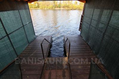 Сауна, лазня Баня на дровах «Лагуна» у воды, Киев відгуки, фото, адреса - banisauni.com.ua Баня на дровах «Лагуна» у воды відгуки, лазня/сауна Киев Оболонский район Улица Приречная, 32, фото, адреса з картою проїзду.