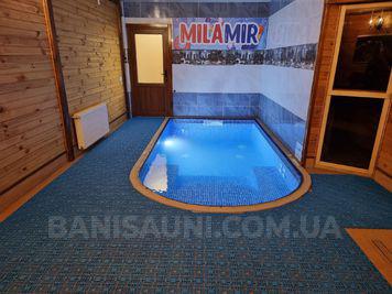 Сауна со спа-бассейном Milamir (Минимальный заказ 4 часа) відгуки, лазня/сауна Харьков Слободской район Фесенковский въезд, 8а, фото, адреса з картою проїзду.