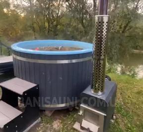 Сауна, лазня Лазня на дровах з ополонкою AVENTURIER (Броварський район, с. Рожни), Рожни відгуки, фото, адреса - banisauni.com.ua Лазня на дровах з ополонкою AVENTURIER (Броварський район, с. Рожни) відгуки, лазня/сауна Рожни  район Київська область, Броварський район, с. Рожни, вул. Пухівська 1 , фото, адреса з картою проїзду.