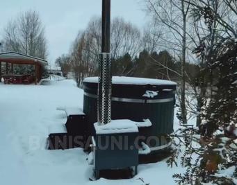 Сауна, лазня Лазня на дровах з ополонкою AVENTURIER (Броварський район, с. Рожни), Рожни відгуки, фото, адреса - banisauni.com.ua Лазня на дровах з ополонкою AVENTURIER (Броварський район, с. Рожни) відгуки, лазня/сауна Рожни  район Київська область, Броварський район, с. Рожни, вул. Пухівська 1 , фото, адреса з картою проїзду.