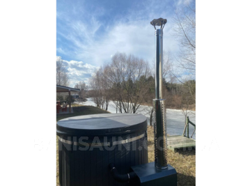 Сауна, лазня Лазня на дровах з ополонкою AVENTURIER (Броварський район, с. Рожни), Рожни відгуки, фото, адреса - banisauni.com.ua Лазня на дровах з ополонкою AVENTURIER (Броварський район, с. Рожни) відгуки, лазня/сауна Рожни  район Київська область, Броварський район, с. Рожни, вул. Пухівська 1 , фото, адреса з картою проїзду.